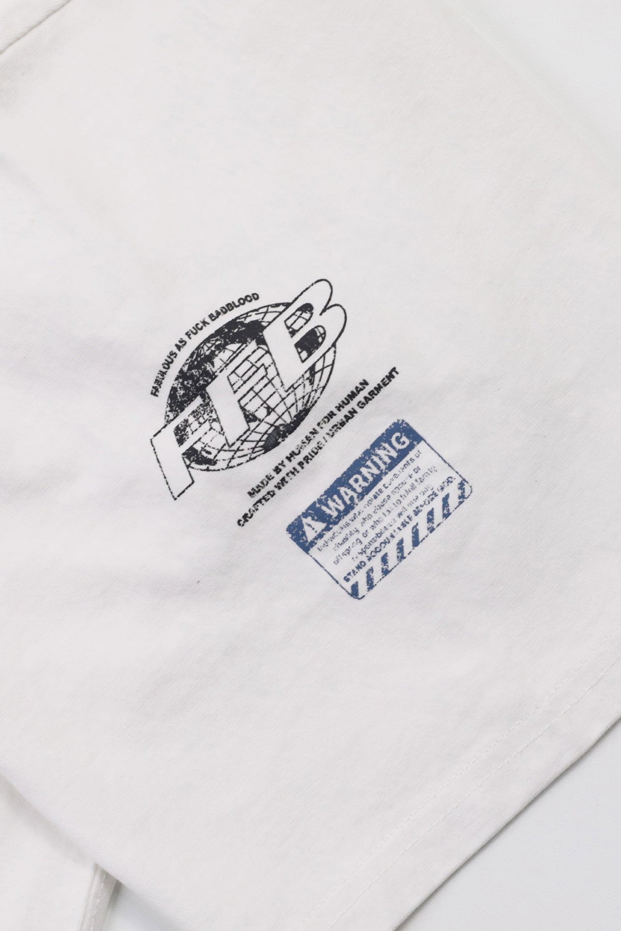 Badblood F2 Old Effect T-Shirt White