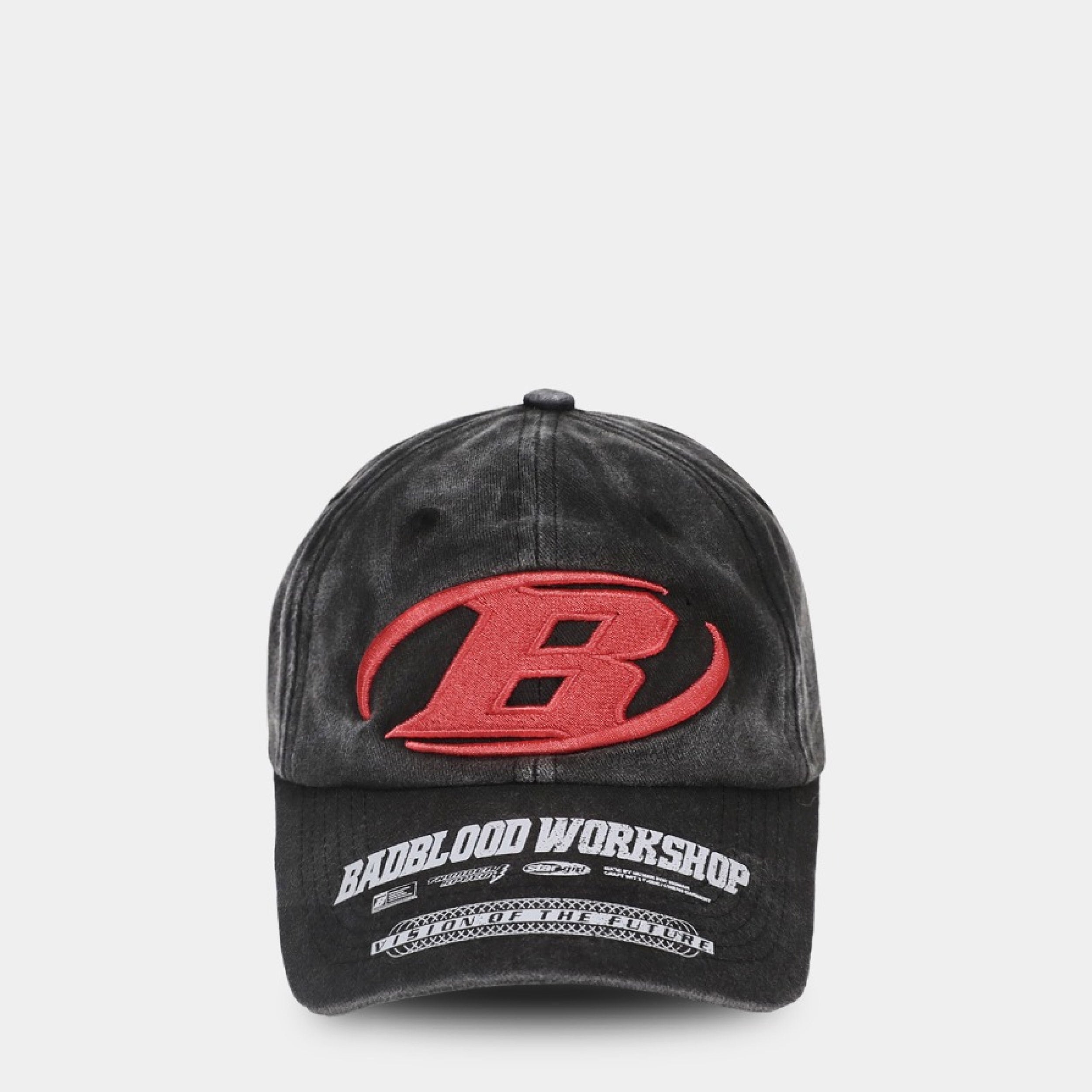 Badblood F1 Old Effect Ball Cap Black