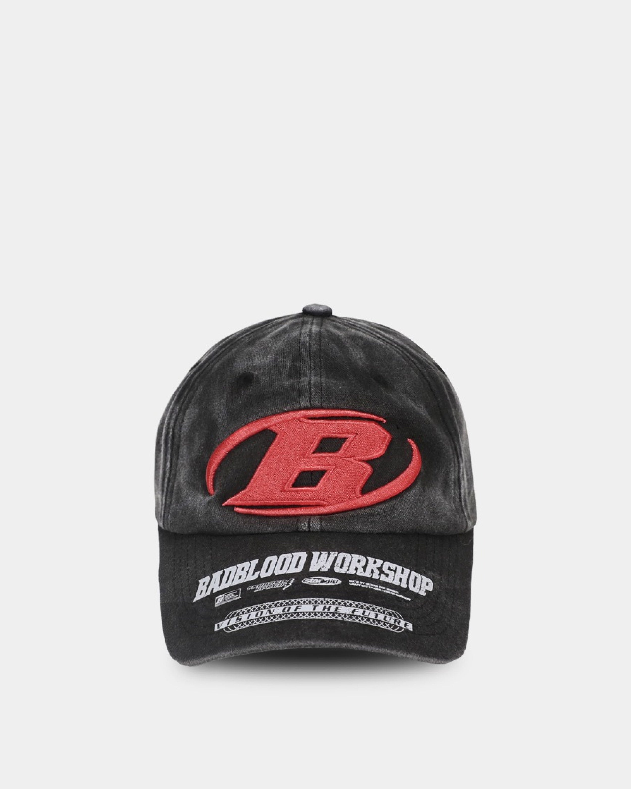 Badblood F1 Old Effect Ball Cap Black