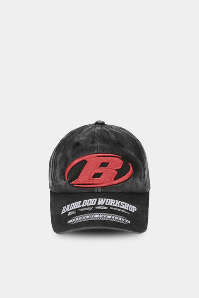 【全品送料無料】 Badblood BBGSHOPHK – Black Cap Ball Effect Old F1 帽子