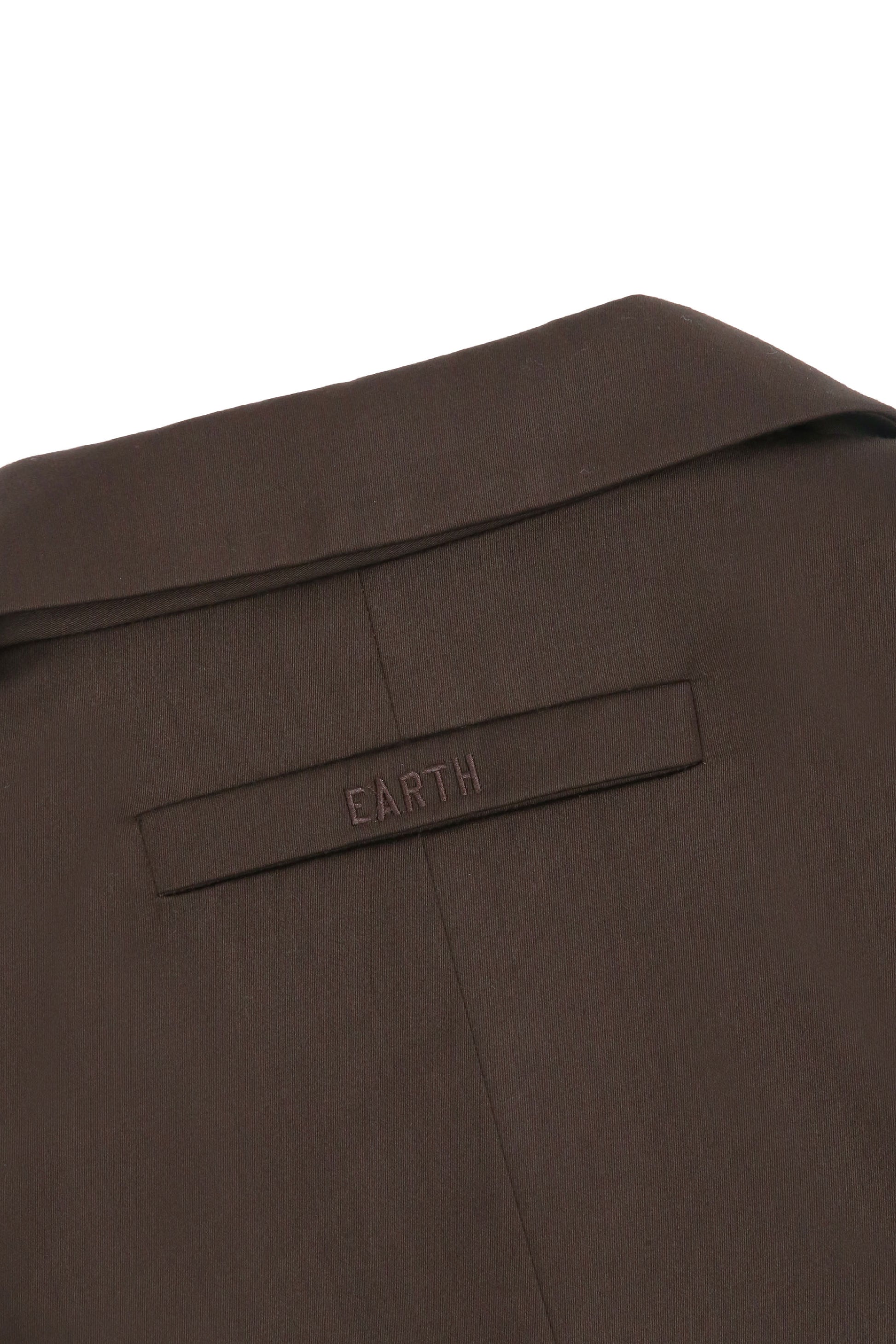 Badblood The Crop Blazer Espresso