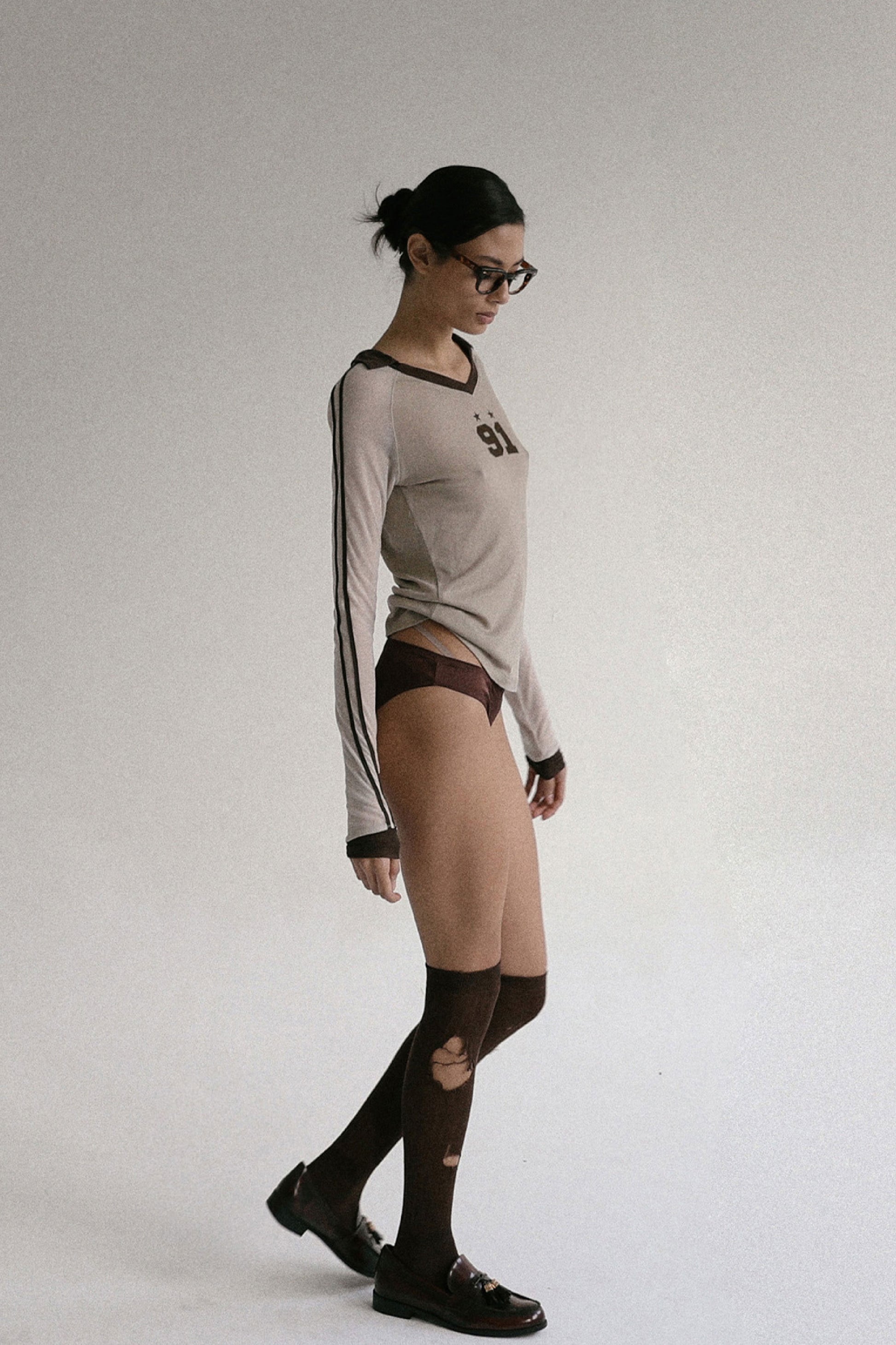 Badblood Nadja Jersey Top Sand