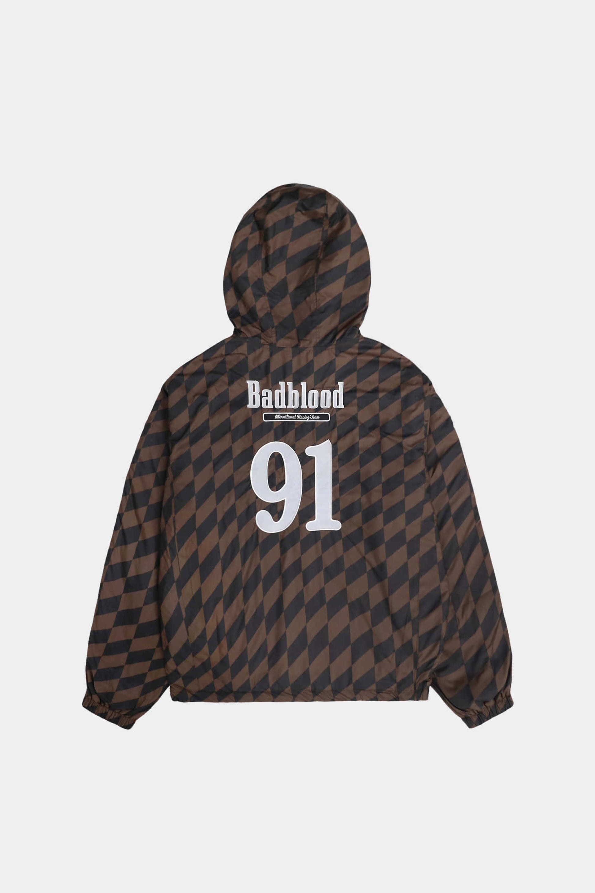 Badblood Lion Crest Windblock Jacket Brown
