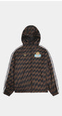 Badblood Lion Crest Windblock Jacket Brown