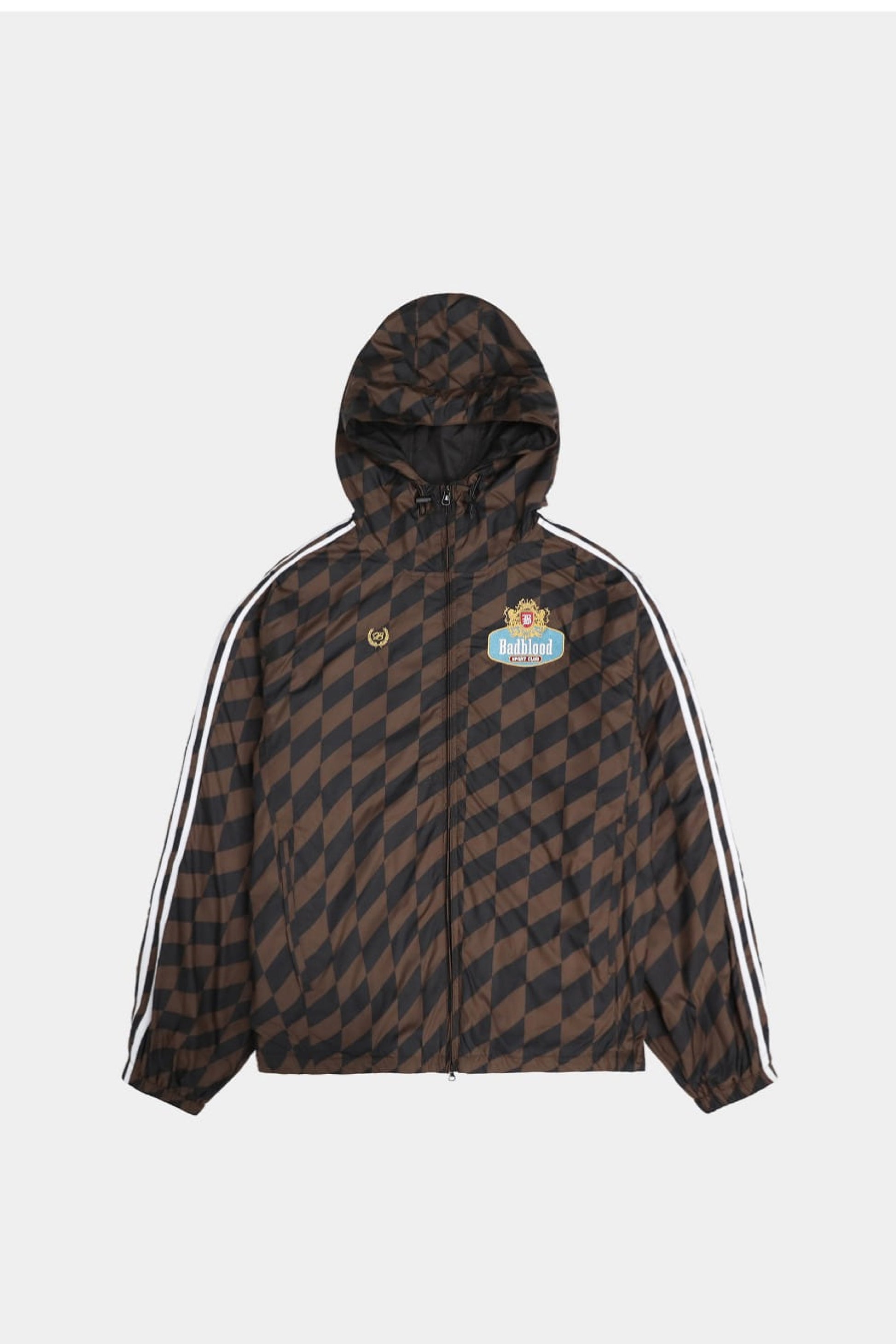 Badblood Lion Crest Windblock Jacket Brown