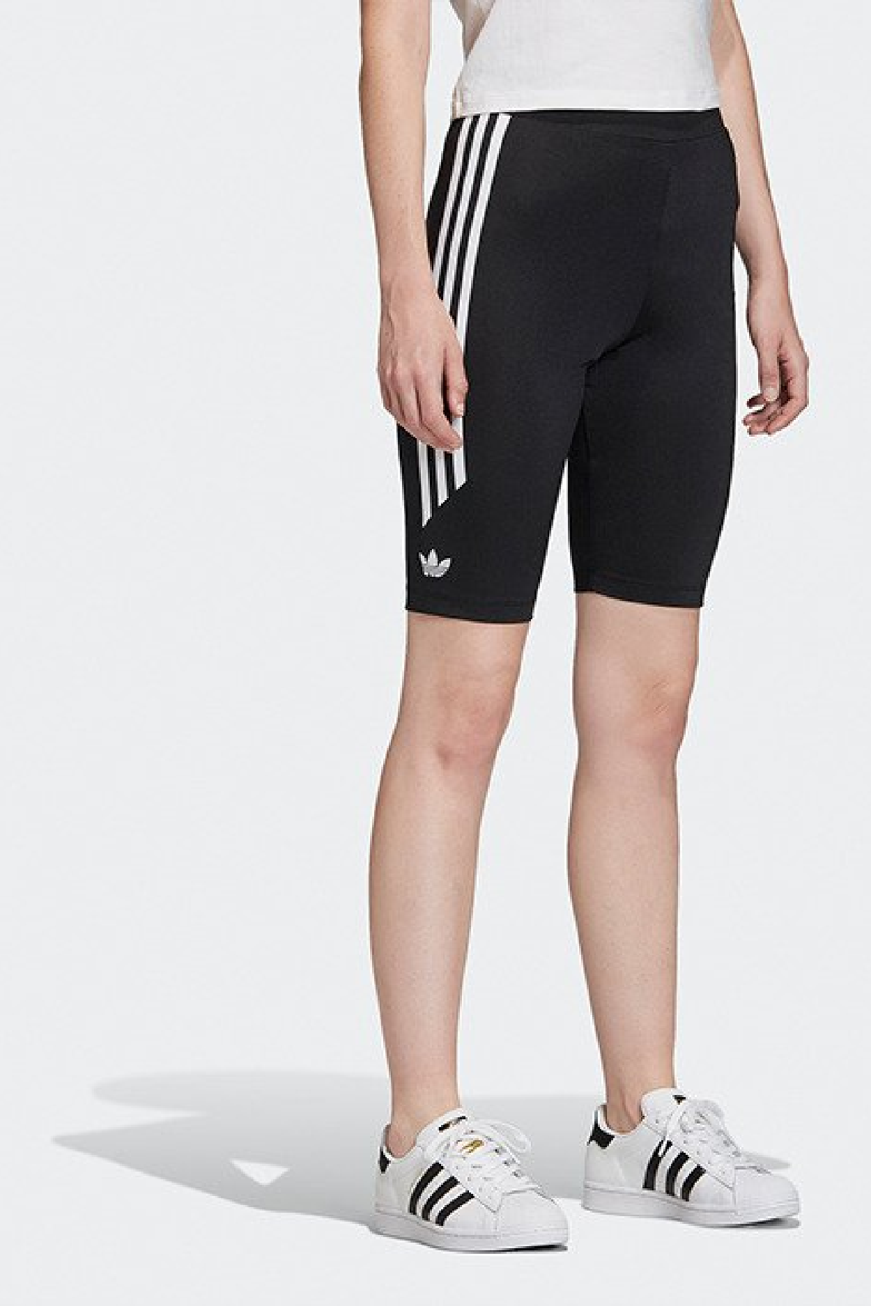 Adidas Originals women trefoil bike Shorts Black