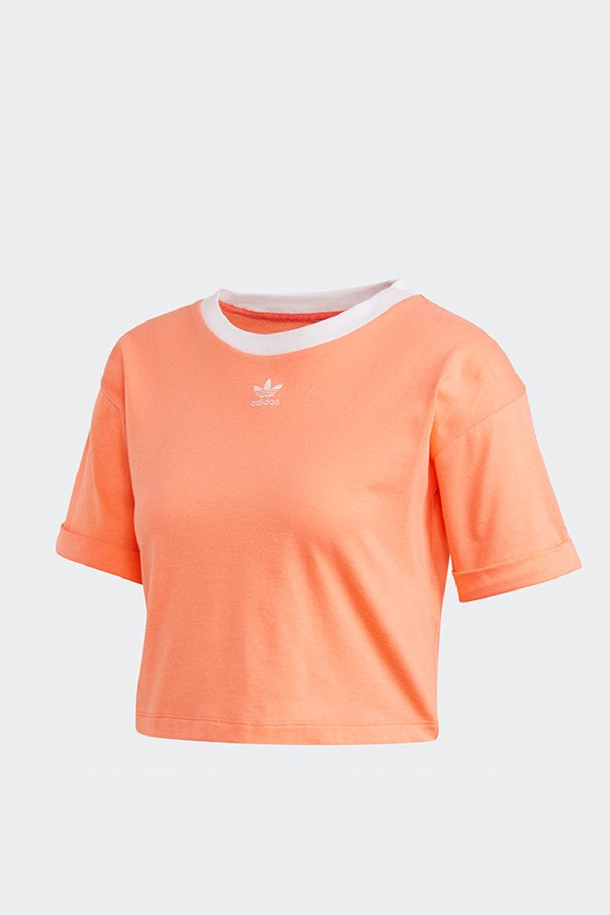 Adidas Original women crop T-Shirt Rose