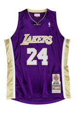 Mitchell and Ness Authentic Jersey Kobe Bryant Los Angeles Lakers Hall of Fame 96'-16' Purple