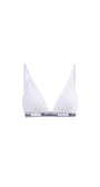 Badblood Athletic modal cotton essential triangle Bra White