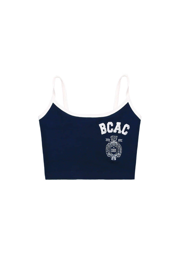 Badblood BCAC Emblem Aqua Tank Navy