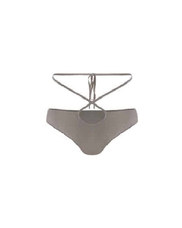 Badblood Ego Shirring Bikini Bottom Dust