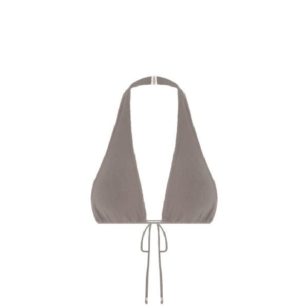 Badblood Ego Shirring Bikini Top Dust