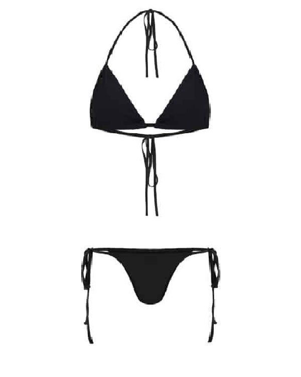 Badblood Ego Triangle Bikini Set Black