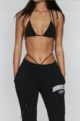 Badblood Ego Triangle Bikini Bottom Black