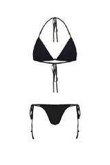 Badblood Ego Triangle Bikini Set Black