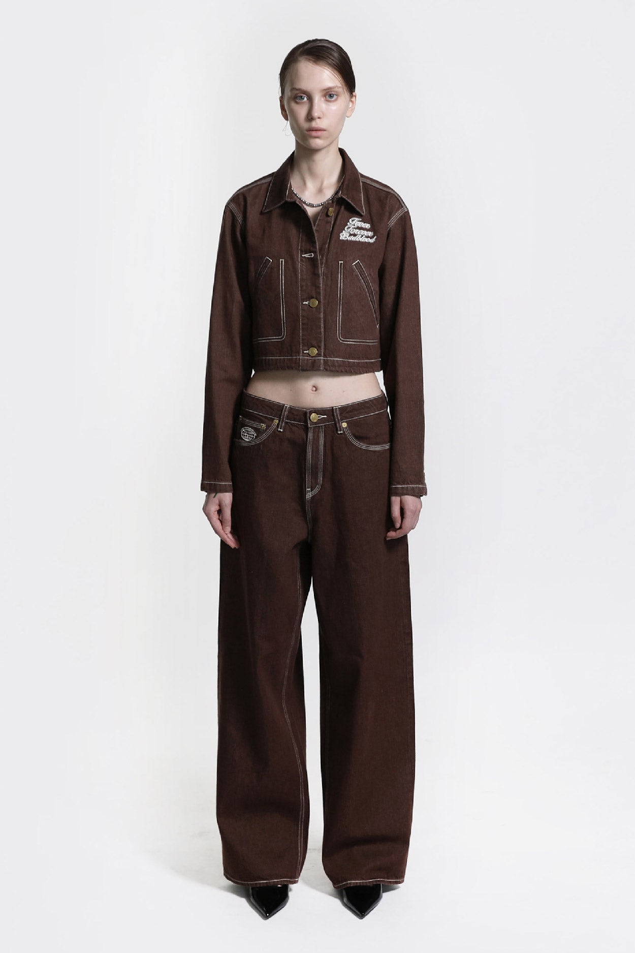 brown