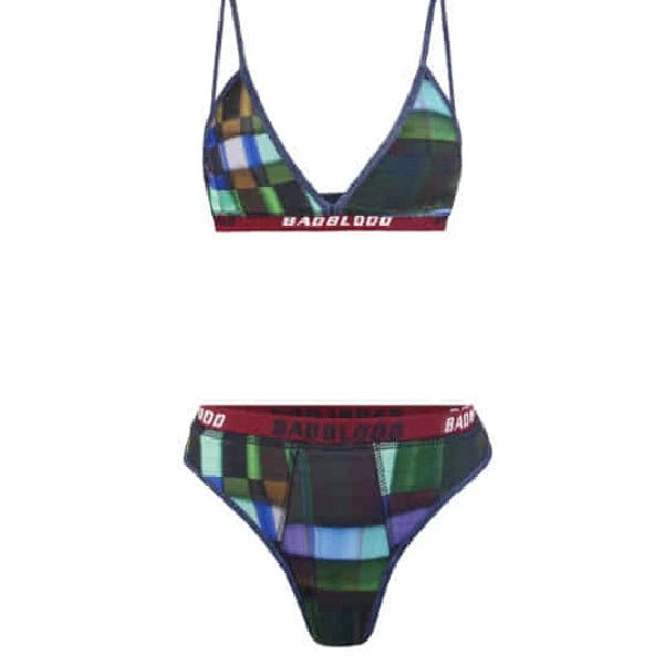 Badblood Jersey Set Glass Blue