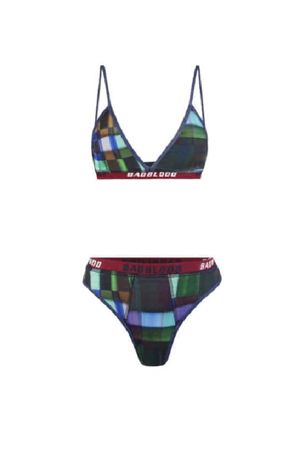 Badblood Jersey Set Glass Blue