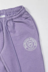Badblood Monaco Logo Low-Rise Terry Bootcut Pants