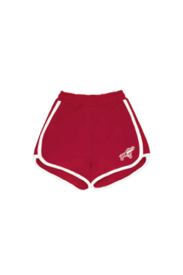 Badblood Roller Palace Dolphin Shorts 2 Red