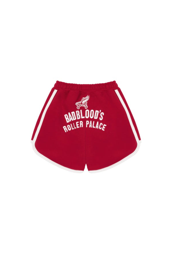 Badblood Roller Palace 海豚短褲 2 紅色