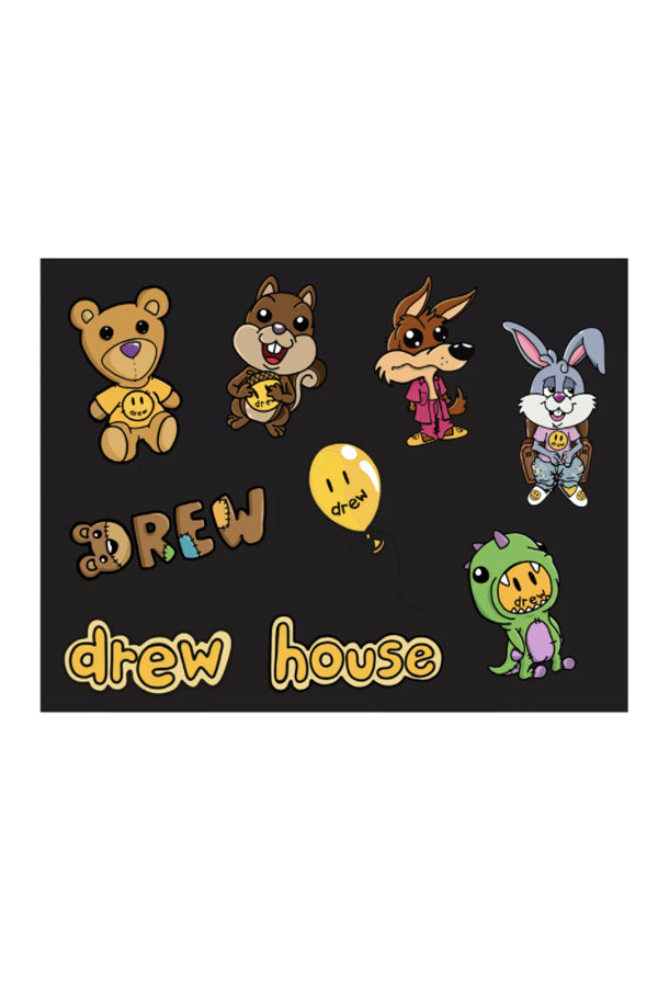 Drew House drew crew sticker sheet