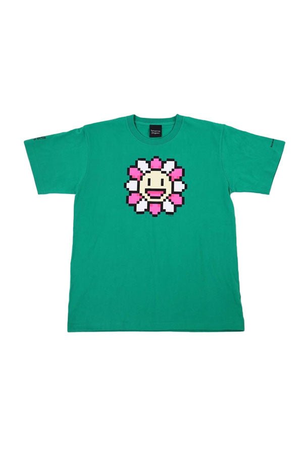 Takashi Murakami 村上隆 Flower #0000 T-Shirt Green