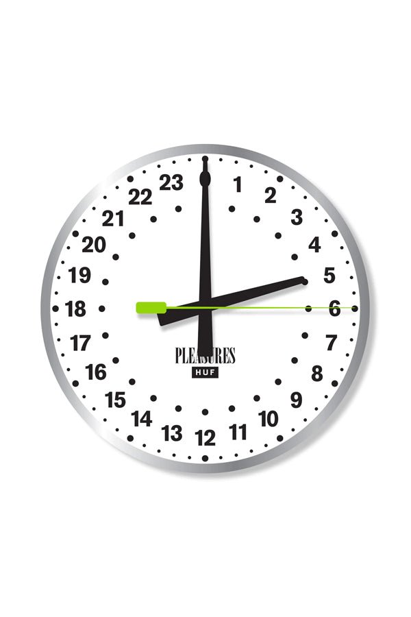 HUF X PLEASURES sanford Clock