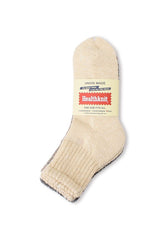 Healthknit Slab Plain Quarter Length Socks 3P