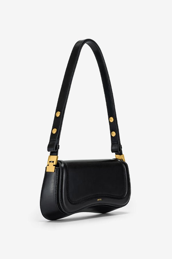 JW PEI 100% Synthetic Solid Black Shoulder Bag One Size - 60% off