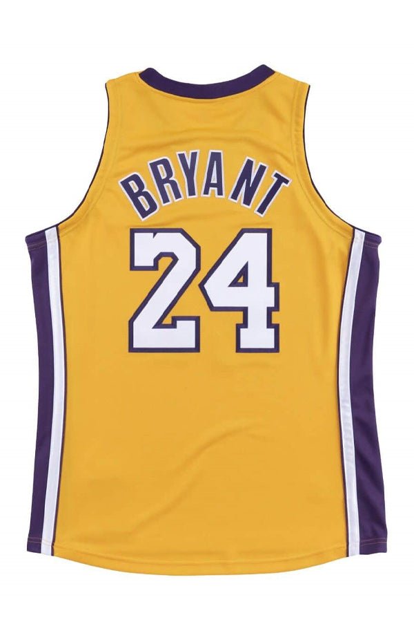 Mitchell and Ness Authentic Jersey Kobe Bryant Los Angeles Lakers 08'-09' Yellow