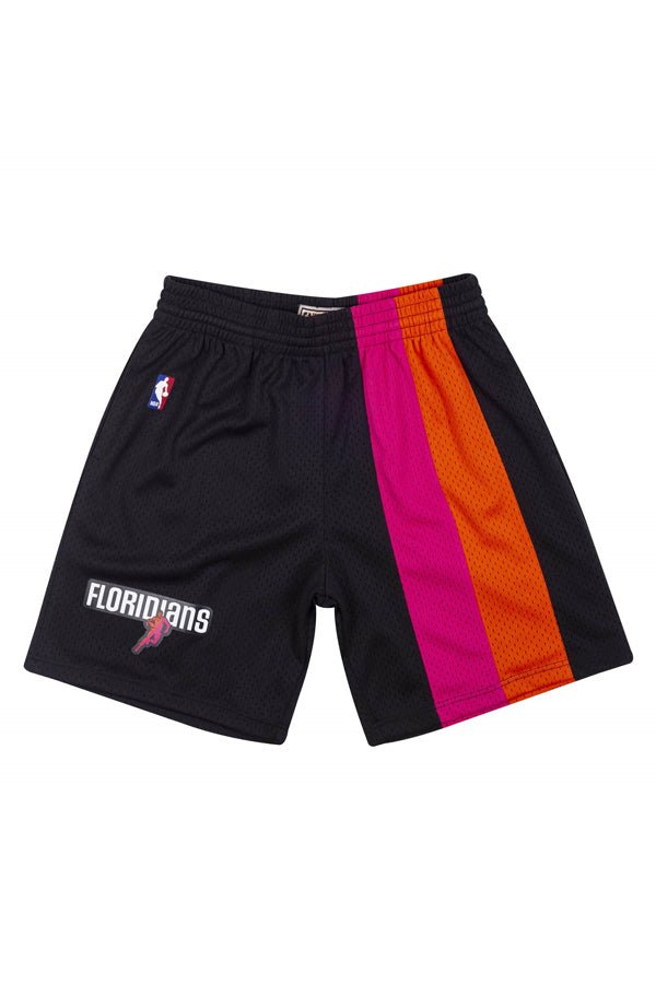 Mitchell and Ness Authentic Shorts Miami Heat Black