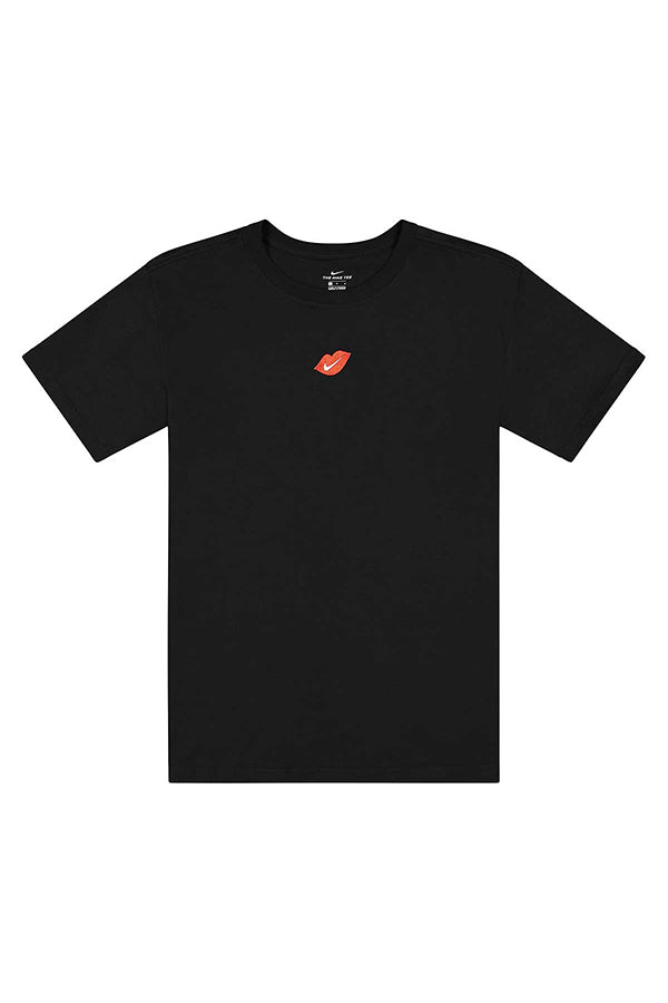 Nike women kiss logo T-Shirt Black