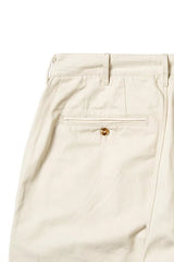 Obedient Wide Chino Pants Off-White