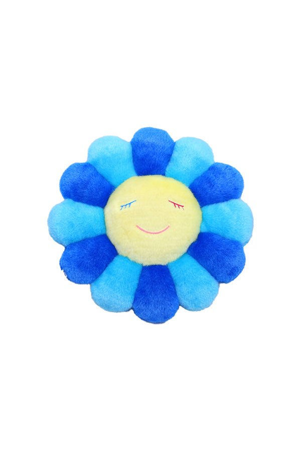 村上隆 Takashi Murakami Flower Cushion 30cm Light Blue/Blue
