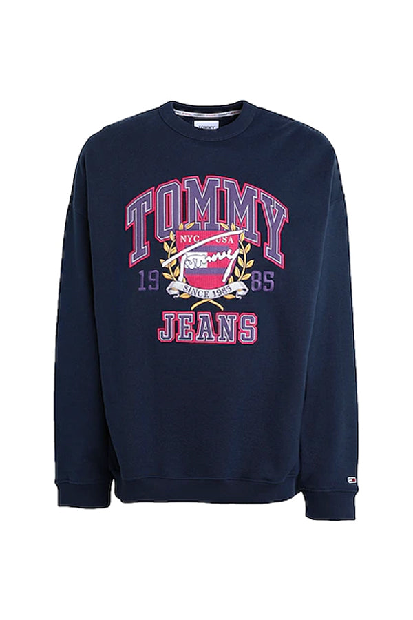 Tommy Jeans college aw Crew Blue