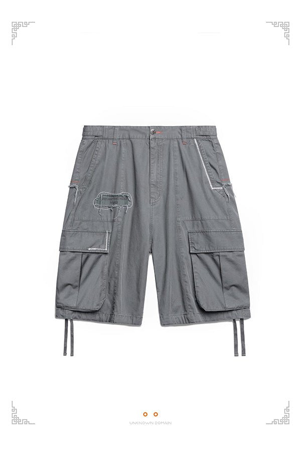 Unknowndomain 未知領域 (叄週年系列) U.N 龍魂 P081 Shorts Grey