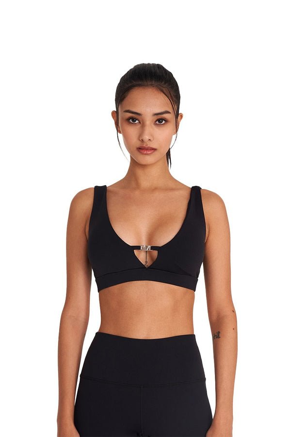 YUYU Choosing Love Bra Top Black