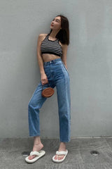 YUYU Street Girl Jeans Blue