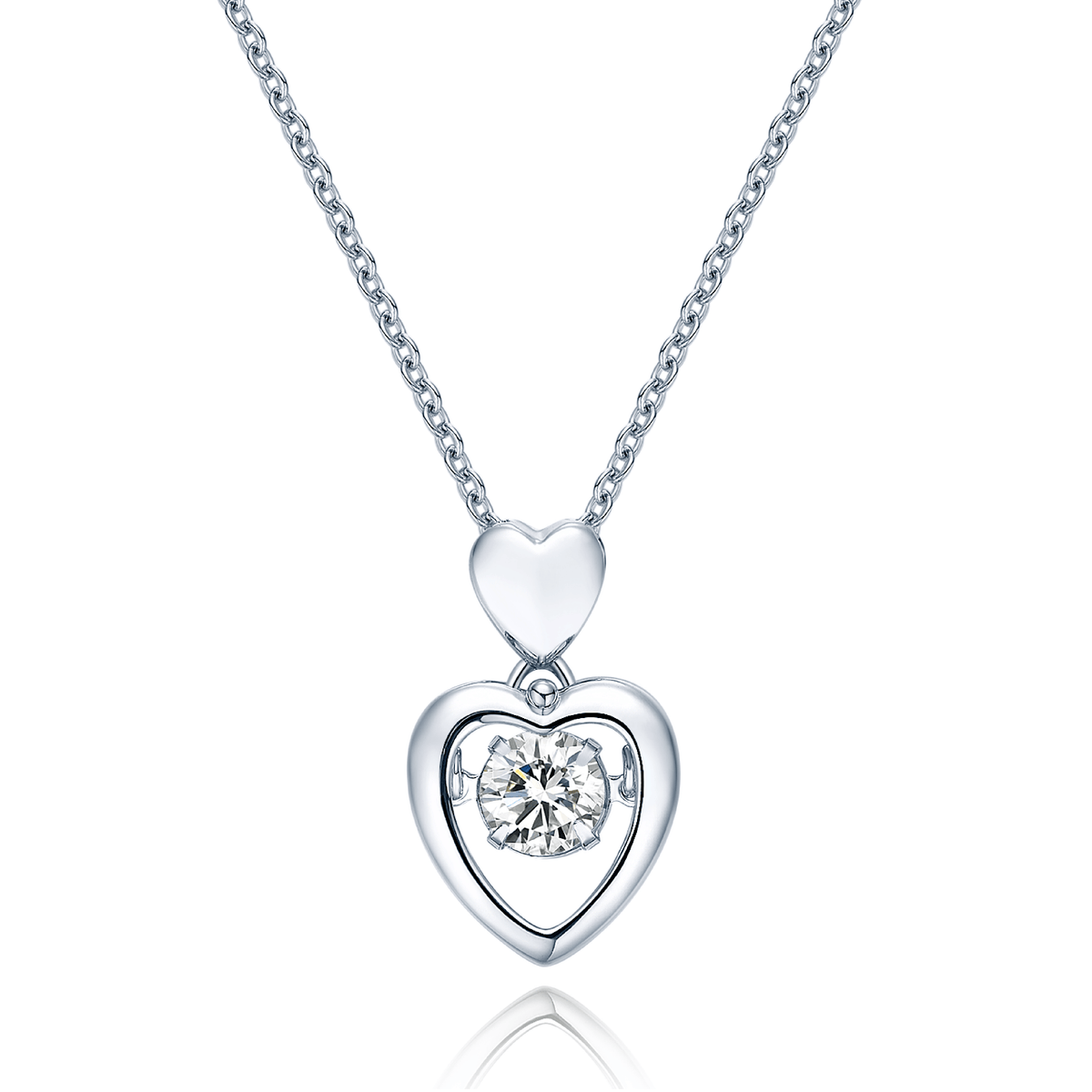 Besito Dancing Heart necklace