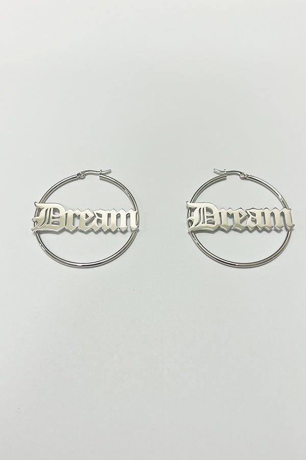atypical jewelry Hoops Dream Silver