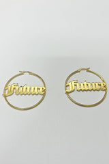 atypical jewelry Hoops Future Gold