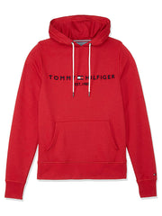 Tommy Hilfiger chest logo hoodie Red/Black