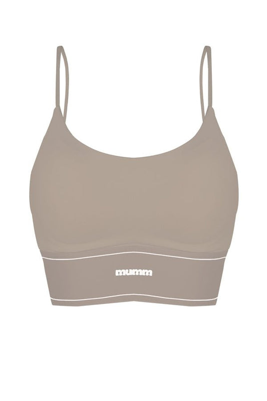 mumm Elastic 7mm Bra Top Almond 600