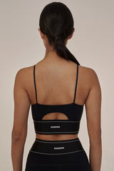 mumm Elastic 7mm Bra Top Black